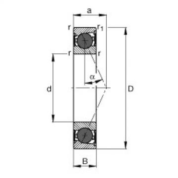 Bearing HCB7002-E-2RSD-T-P4S FAG