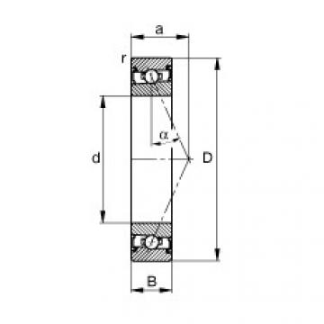 Bearing HSS7009-E-T-P4S FAG