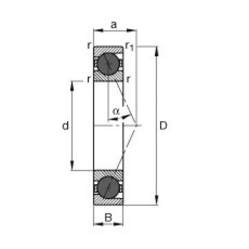 Bearing HCB7009-E-T-P4S FAG