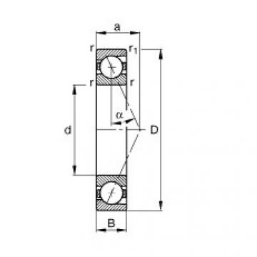 Bearing B7044-E-T-P4S FAG