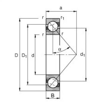 Bearing 7306-B-TVP FAG