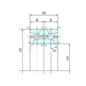 Bearing 80TAH10DB NACHI