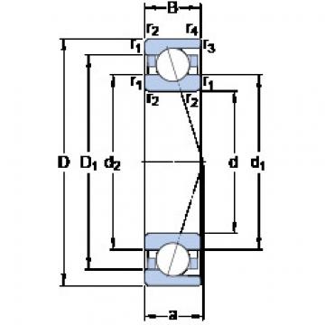 Bearing 727 CD/HCP4A SKF