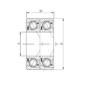 Bearing 71909 CDT ISO