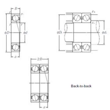 Bearing 7301BDB NTN