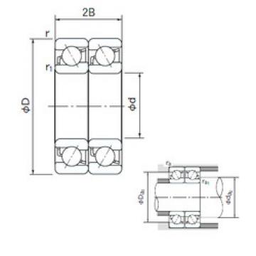 Bearing 7301BDT NACHI