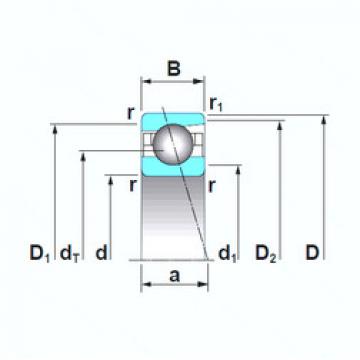 Bearing 7930CTRSU NSK