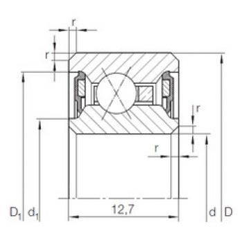 Bearing CSXU 040.2RS INA