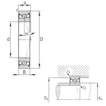 Bearing HCS7001-C-T-P4S FAG