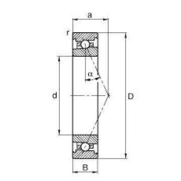 Bearing HS7021-E-T-P4S FAG