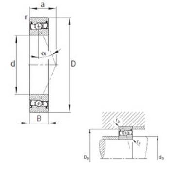 Bearing HSS7004-E-T-P4S FAG