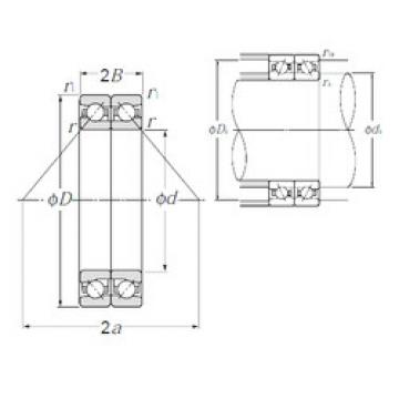 Bearing HTA012DB NTN