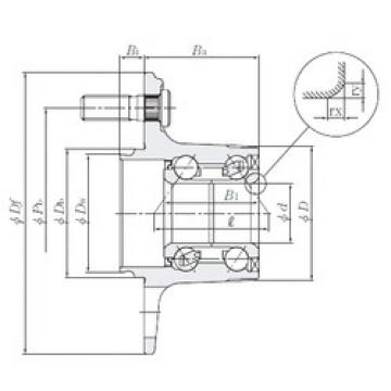 Bearing HUB028-16 NTN