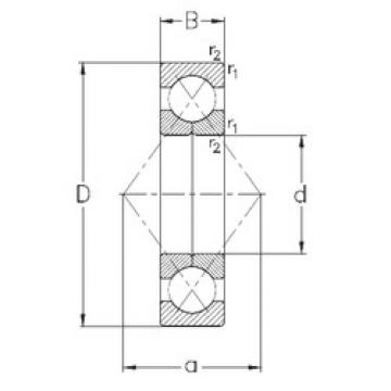 Bearing QJ204-MPA NKE