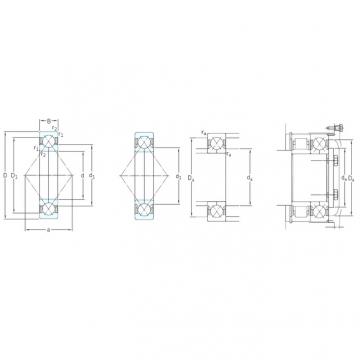 Bearing QJ209MA SKF