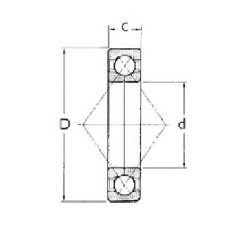 Bearing QJ208 FBJ