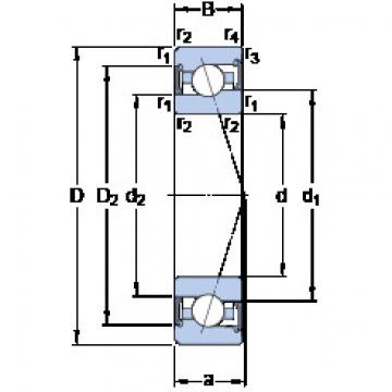 Bearing S7004 CE/HCP4A SKF