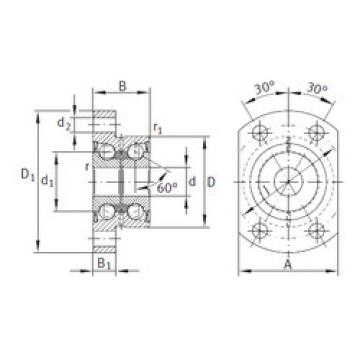 Bearing ZKLFA1263-2Z INA