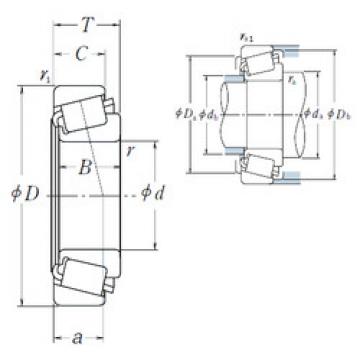 Bearing 34306/34478 NSK