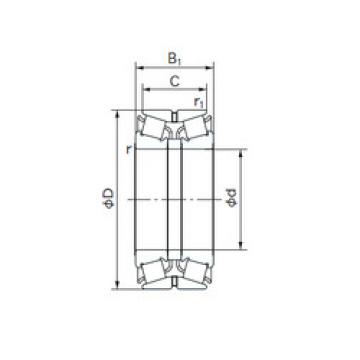 Bearing 360KBE030 NACHI