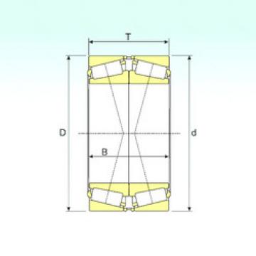 Bearing 33017/DFC240 ISB