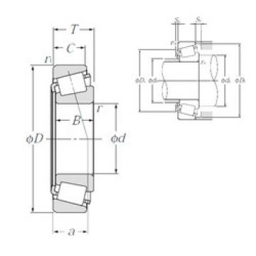 Bearing 4T-32007X NTN