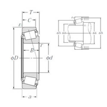 Bearing 4T-02474/02420 NTN