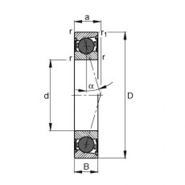 Bearing HCB7003-C-2RSD-T-P4S FAG #5 image