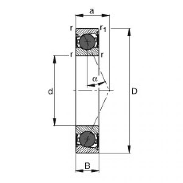 Bearing HCB7003-E-2RSD-T-P4S FAG #5 image