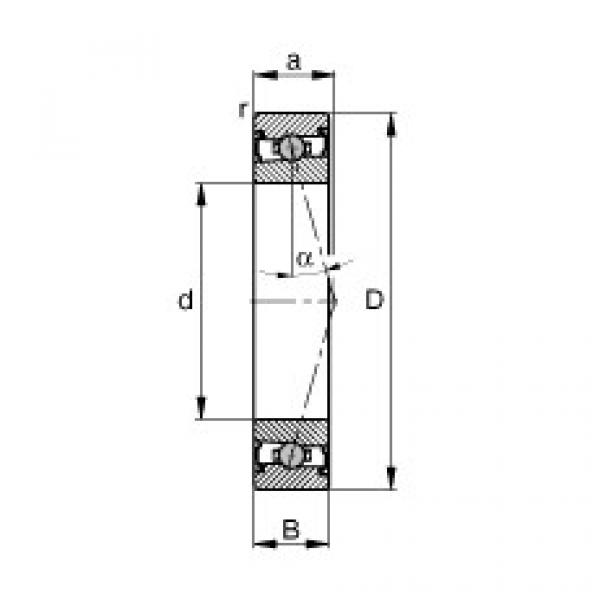 Bearing HCS71902-C-T-P4S FAG #5 image