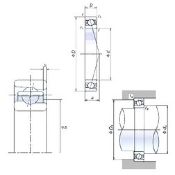 Bearing 85BER19H NSK #5 image