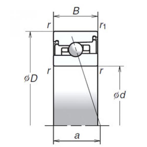 Bearing 80BNR20XV1V NSK #5 image