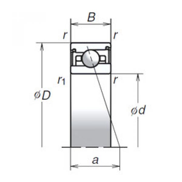 Bearing 85BNR29SV1V NSK #5 image