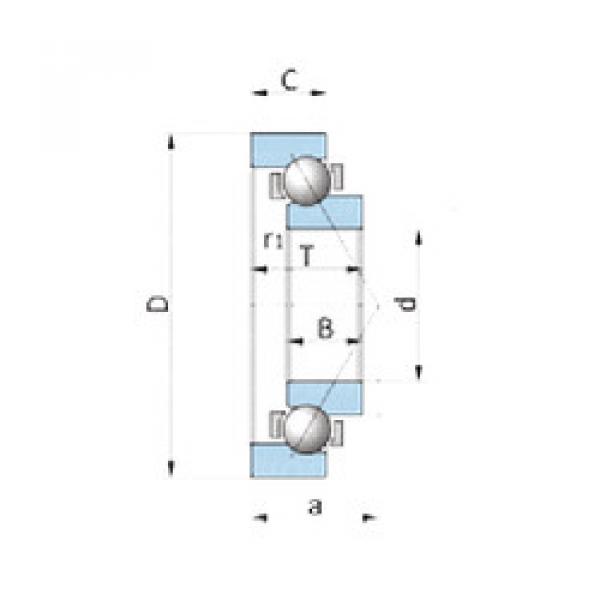 Bearing BA168-1 NSK #5 image