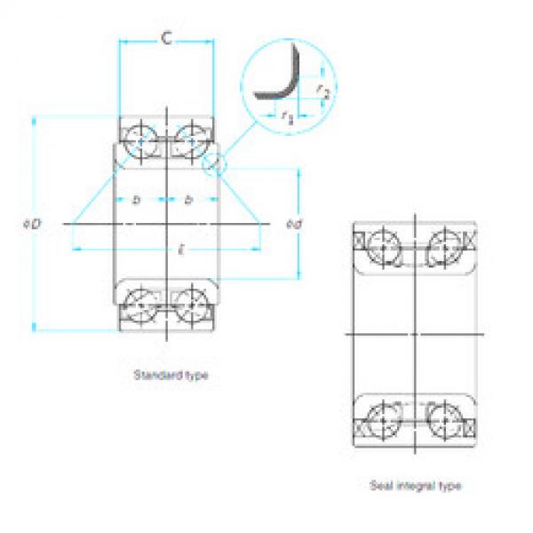 Bearing AU0704-2LLX2/L588 NTN #5 image