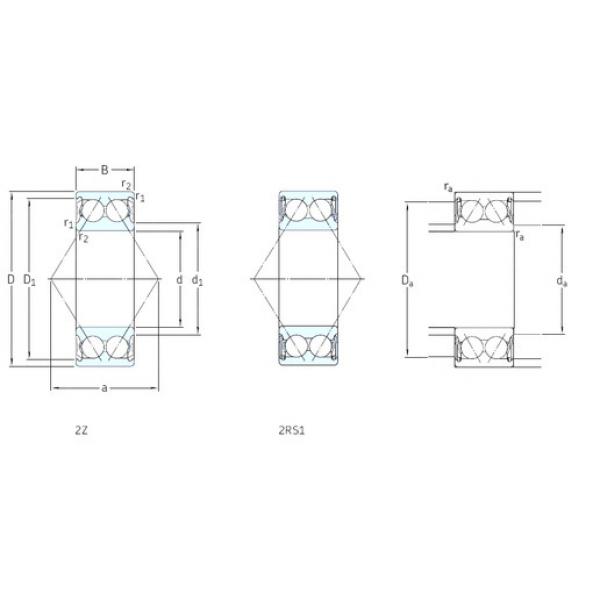 Bearing E2.3310A-2Z SKF #5 image