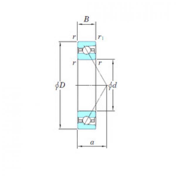 Bearing HAR017 KOYO #5 image