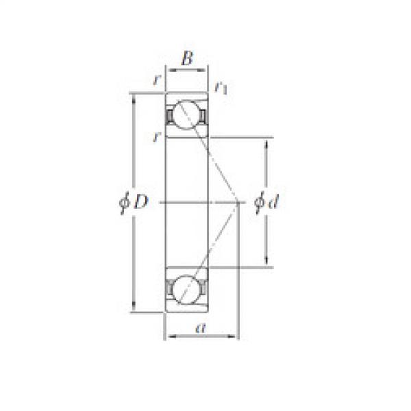 Bearing 7934B KOYO #5 image