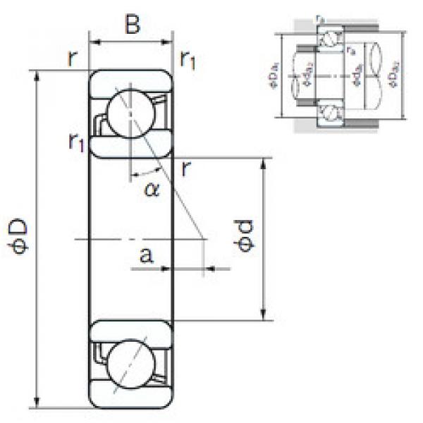 Bearing 7300 NACHI #5 image