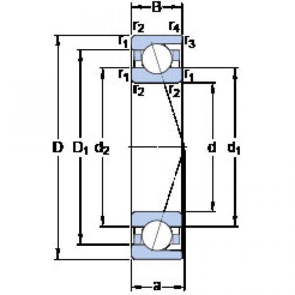 Bearing 728 CD/P4A SKF #5 image