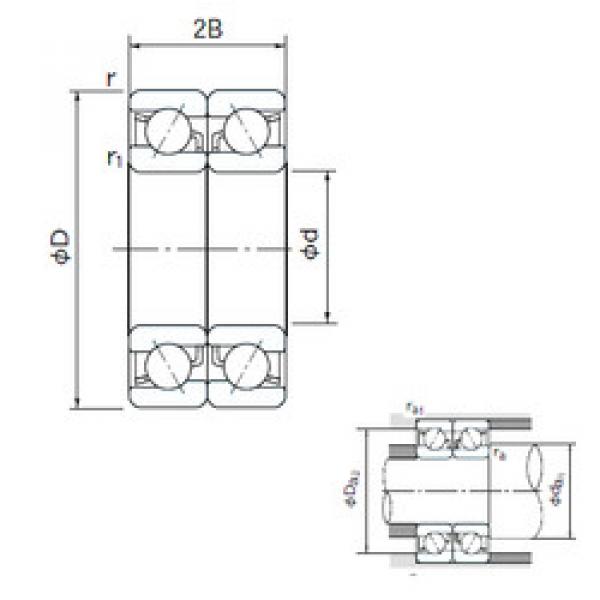 Bearing 7300DB NACHI #5 image