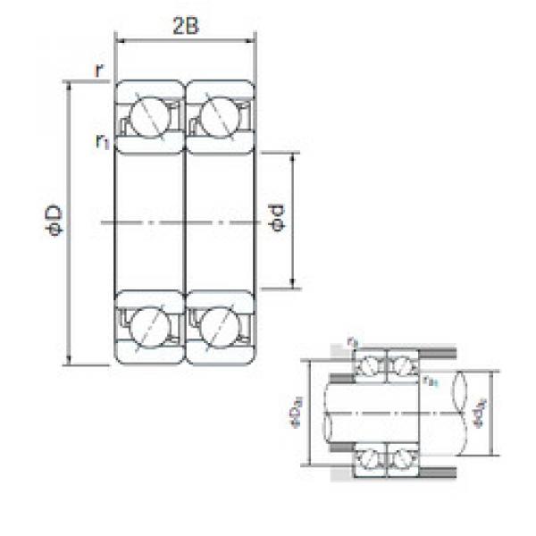 Bearing 7301CDT NACHI #5 image