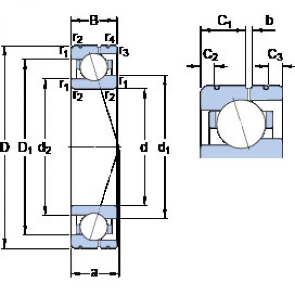 Bearing 71905 ACE/HCP4AL SKF #5 image