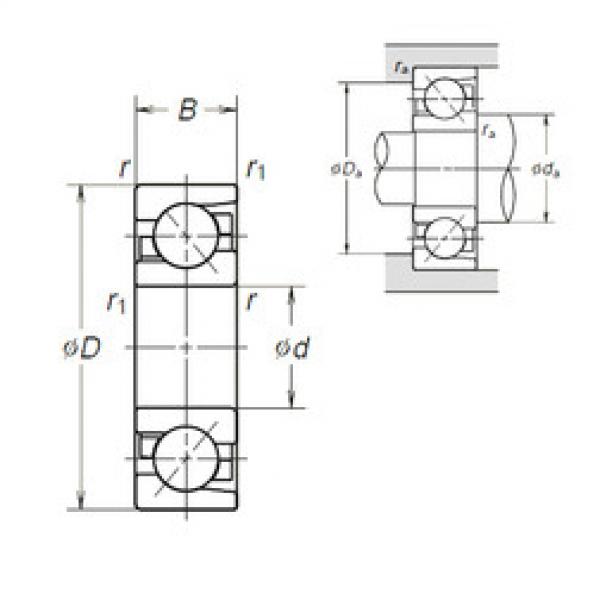 Bearing 7305BEA NSK #5 image