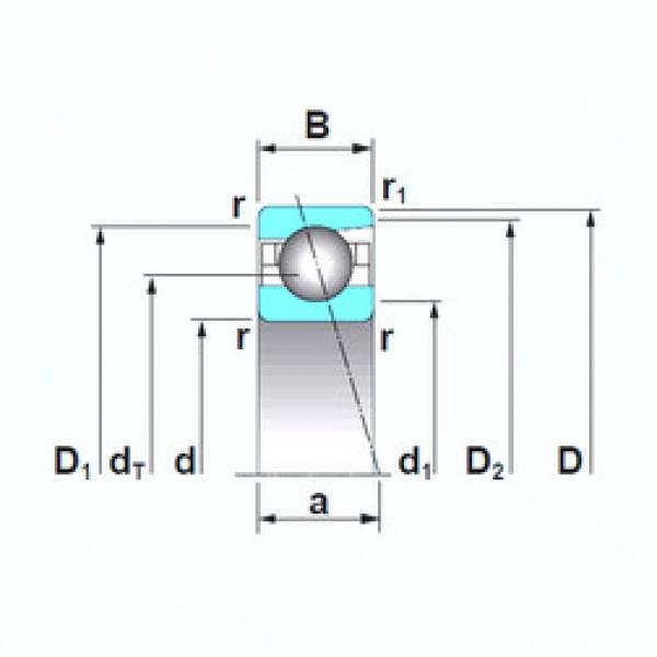 Bearing 7930CTRSU NSK #5 image