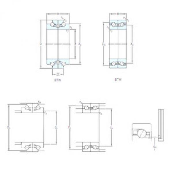 Bearing BTM 160 AM/HCP4CDB SKF #5 image