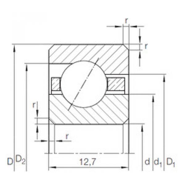 Bearing CSED 1603) INA #5 image