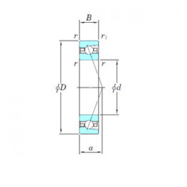 Bearing HAR007CA KOYO #5 image