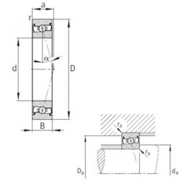 Bearing HCS7012-C-T-P4S FAG #5 image