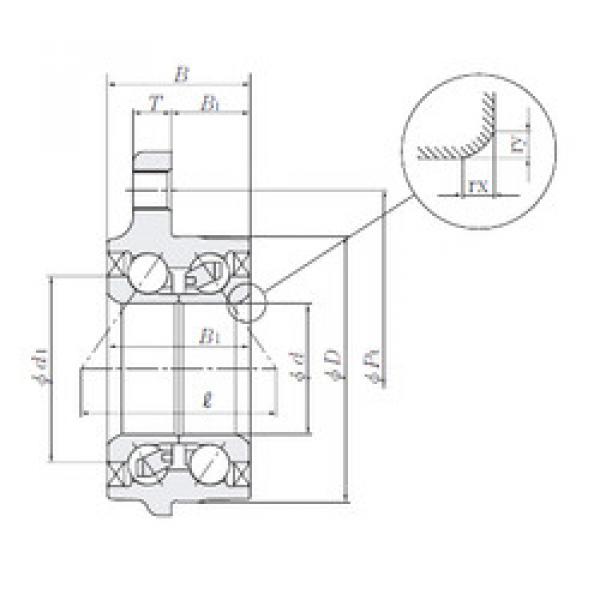 Bearing HUB030-20 NTN #5 image